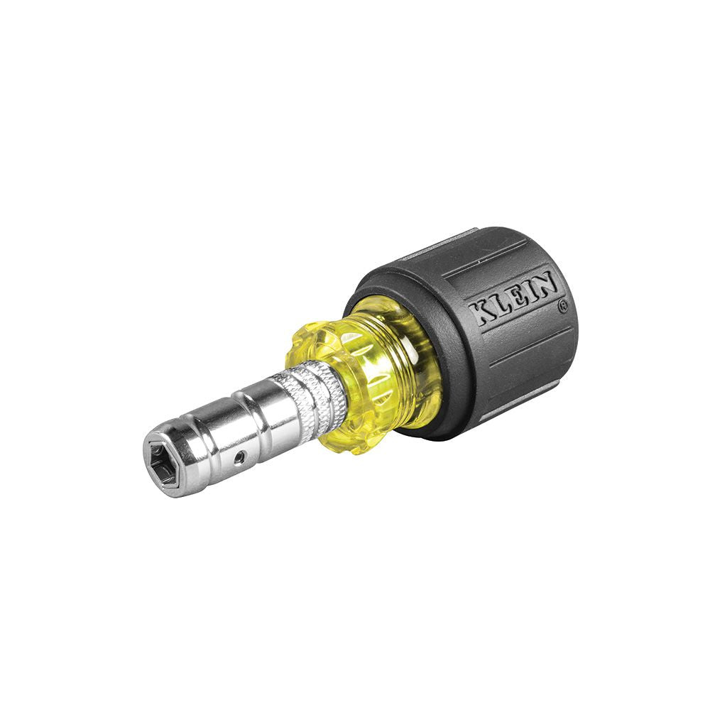 Klein Tools 65131 | 2-in-1 Nut Driver, Hex Head Slide Drive, 1-1/2-Inch