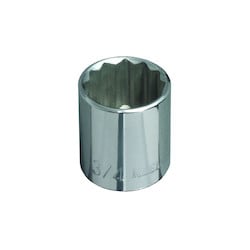 Klein Tools 65705 | 11/16-Inch Standard 12-Point Socket 3/8-Inch Drive