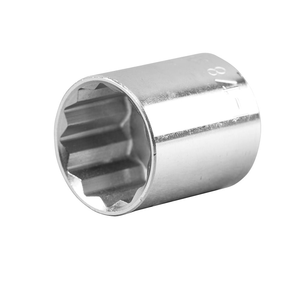 Klein Tools 65811 | 1-1/8-Inch Standard 12-Point Socket 1/2-Inch Drive