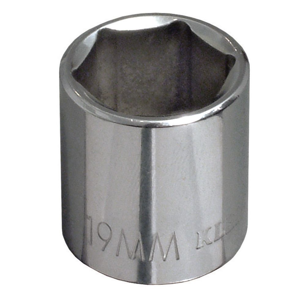 Klein Tools 65915 | 15 mm Metric 6-Point Socket, 3/8-Inch Drive