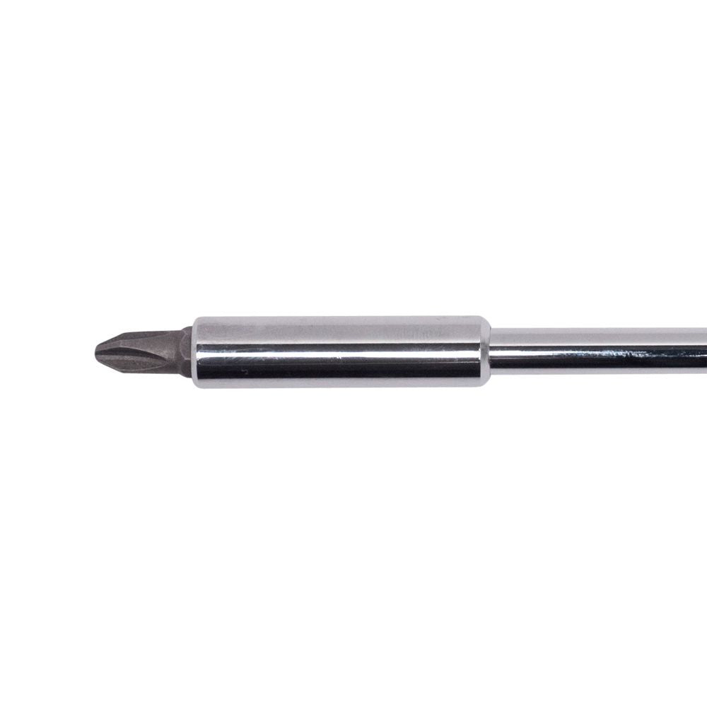 Klein Tools 67100 | Multi-Bit Screwdriver, 2-in-1 Rapi-Drive Phillips and Slotted Bits