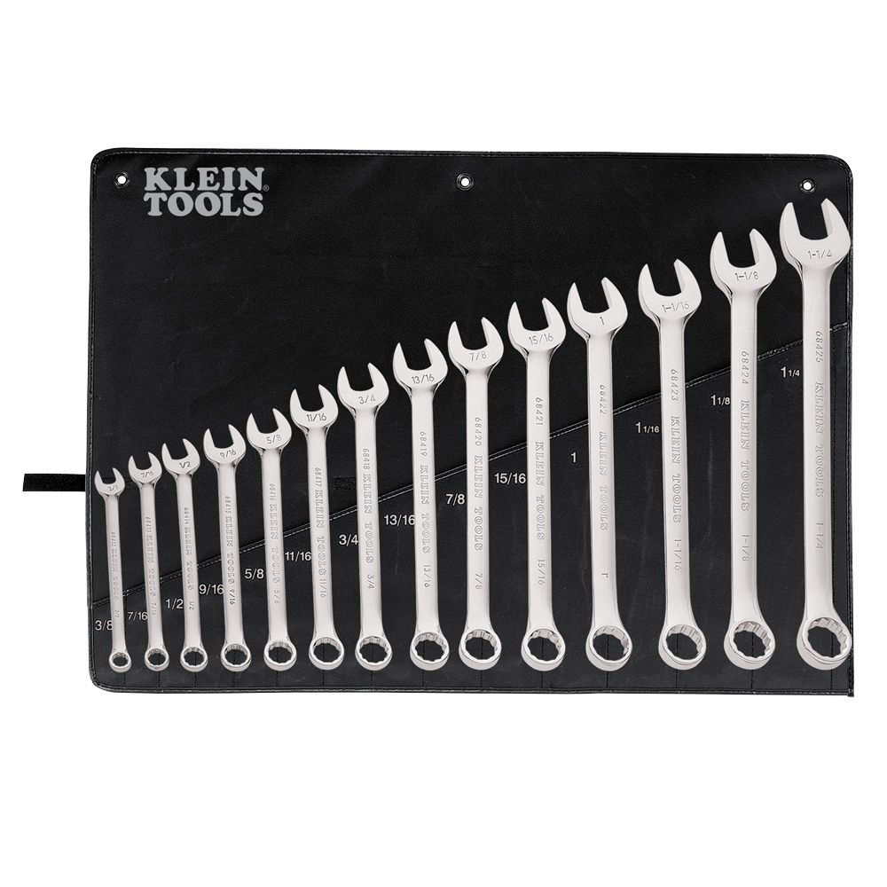 Klein Tools 68406 | Combination Wrench Set, 14-Piece