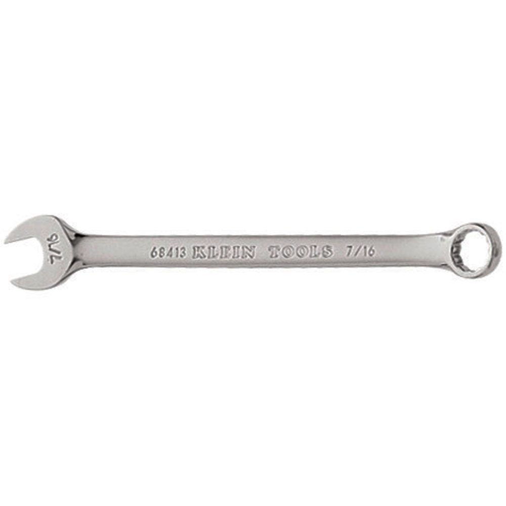 Klein Tools 68413 | 7/16-Inch Combination Wrench, 12-Point
