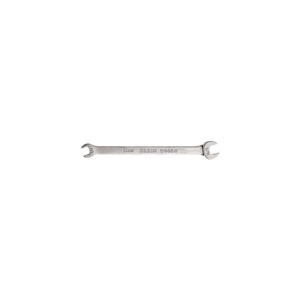Klein Tools 68460 | Open-End Wrench 1/4-Inch, 5/16-Inch Ends