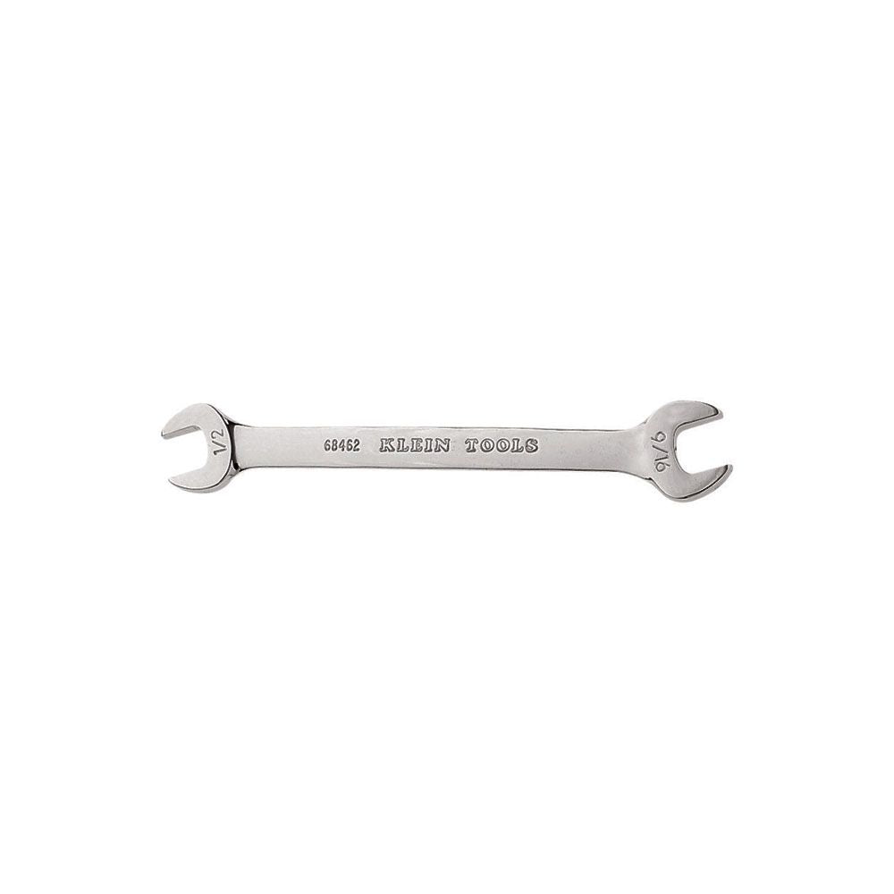 Klein Tools 68462 | Open-End Wrench 1/2-Inch, 9/16-Inch Ends