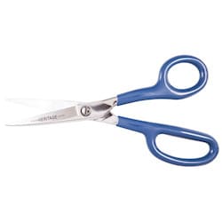 Klein Tools 717C | Curved Carpet Napping Shear, Coated, 7-7/8-Inch
