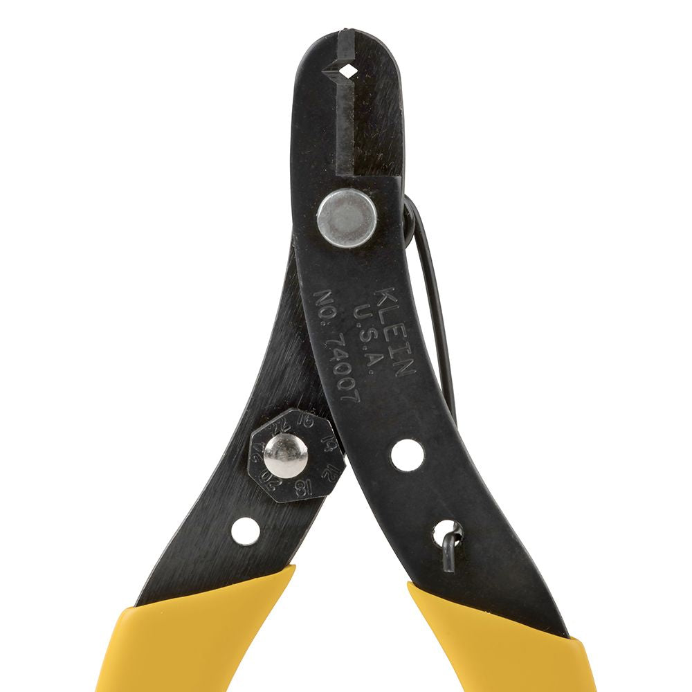 Klein Tools 74007 | Wire Stripper and Cutter, Adjustable for Solid and Stranded Wire