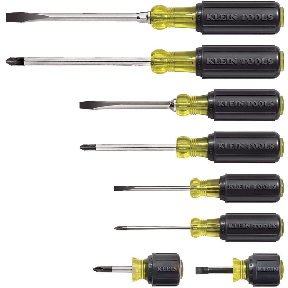 Klein Tools 85078 | Screwdriver Set, Multi-Application, 8-Piece