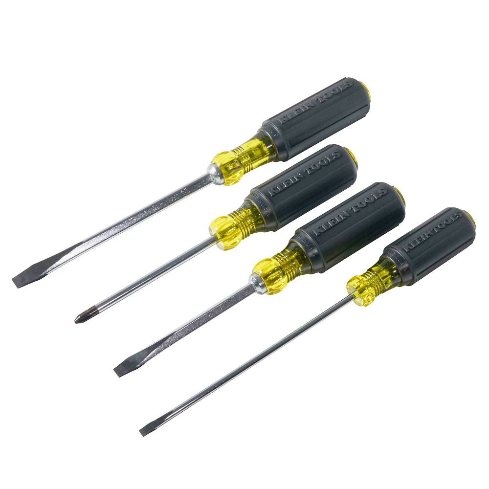 Klein Tools 85105 | Screwdriver Set, Slotted and Phillips, 4-Piece