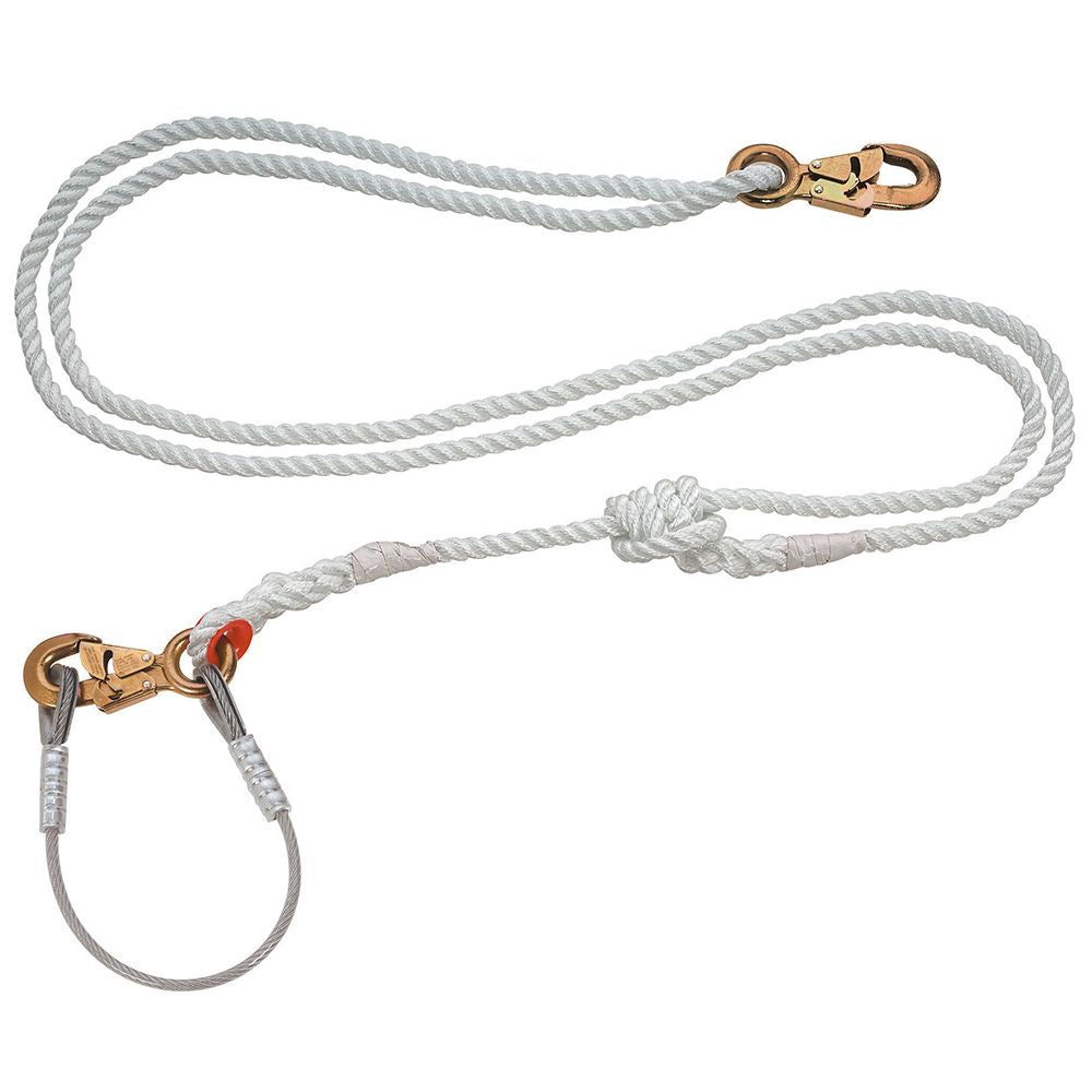 Klein Tools 87470 | Adjustable Nylon-Filament Lanyard, 7 to 12-Feet