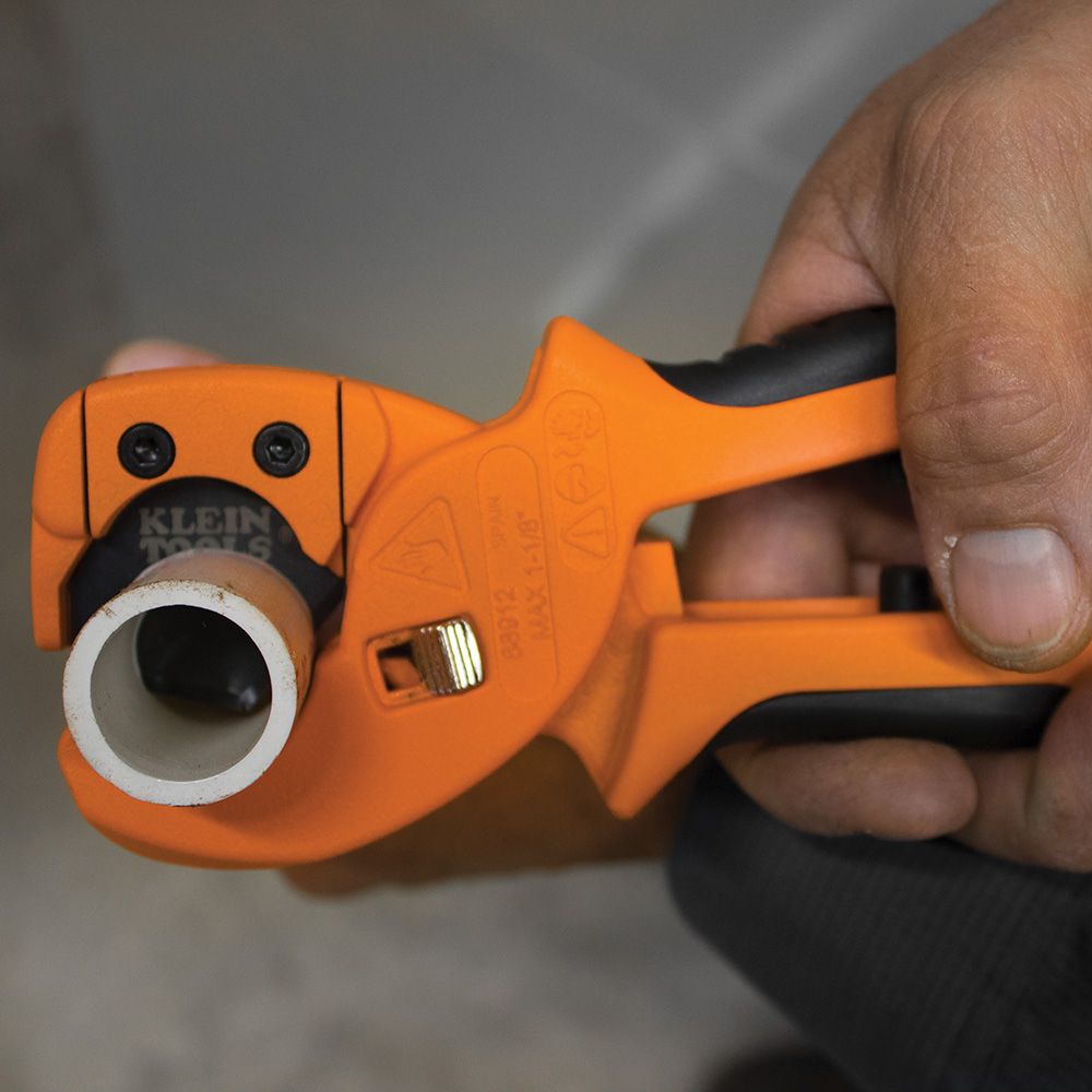 Klein Tools 88912 | PVC and Multilayer Tubing Cutter