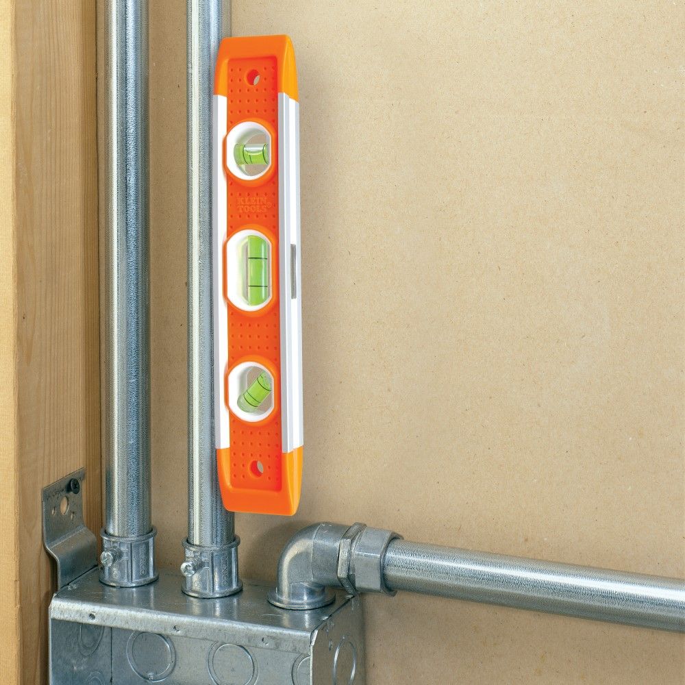 Klein Tools 935 | Torpedo Level, 3 Vial, 9-Inch