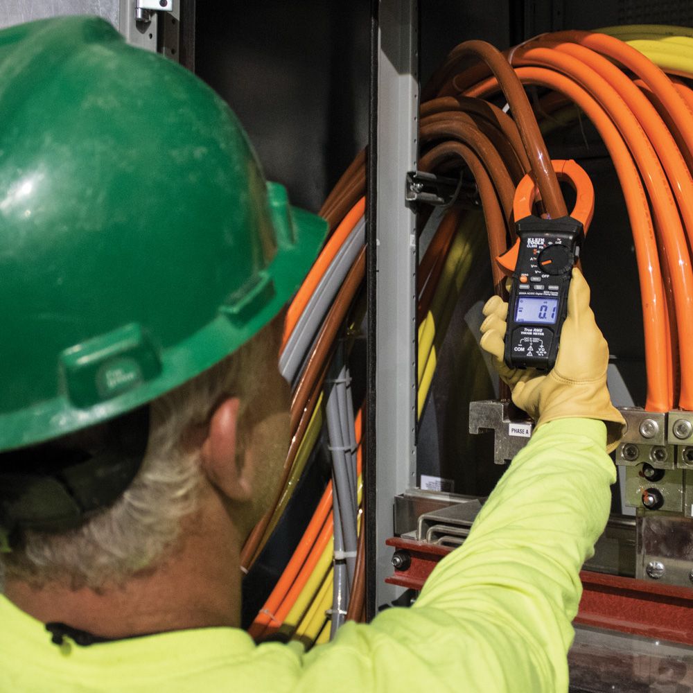 Klein Tools CL900 | Digital Clamp Meter, AC Auto-Range TRMS, Low Impedance (LoZ), 2000 Amp