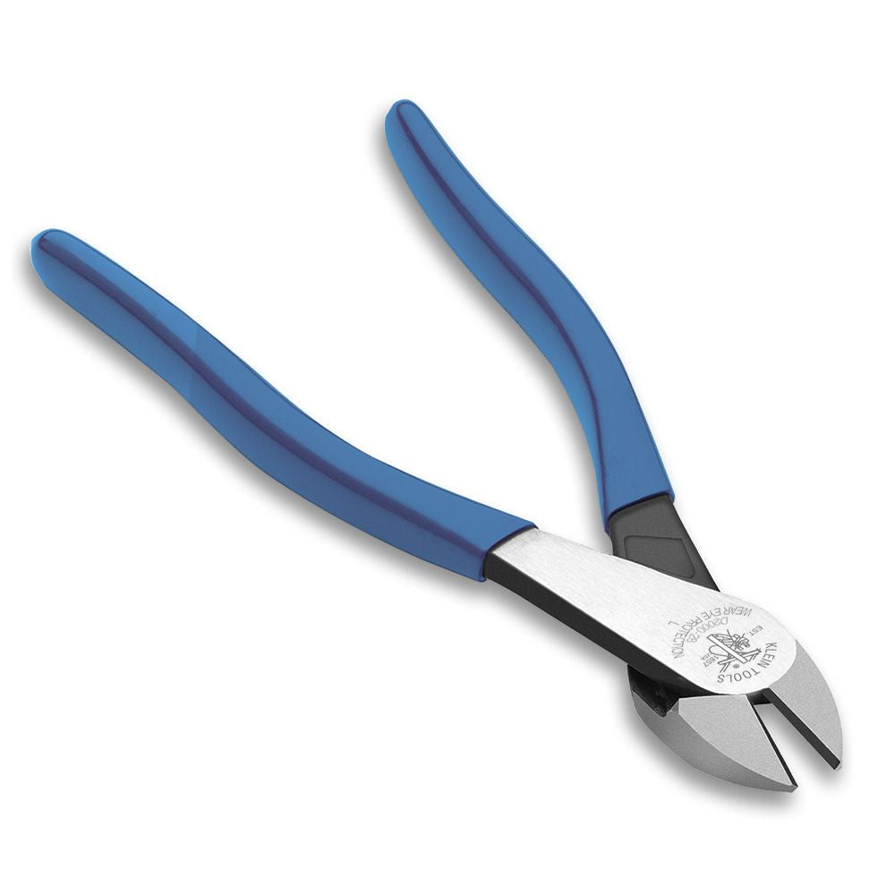 Klein Tools D2000-48 | Diagonal Cutting Pliers, Angled Head, 8-Inch