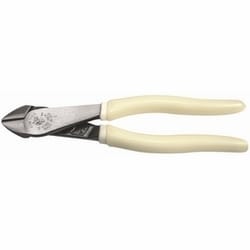 Klein Tools D200028GLW | Diagonal Cutting Pliers, High-Visibility, 8-Inch