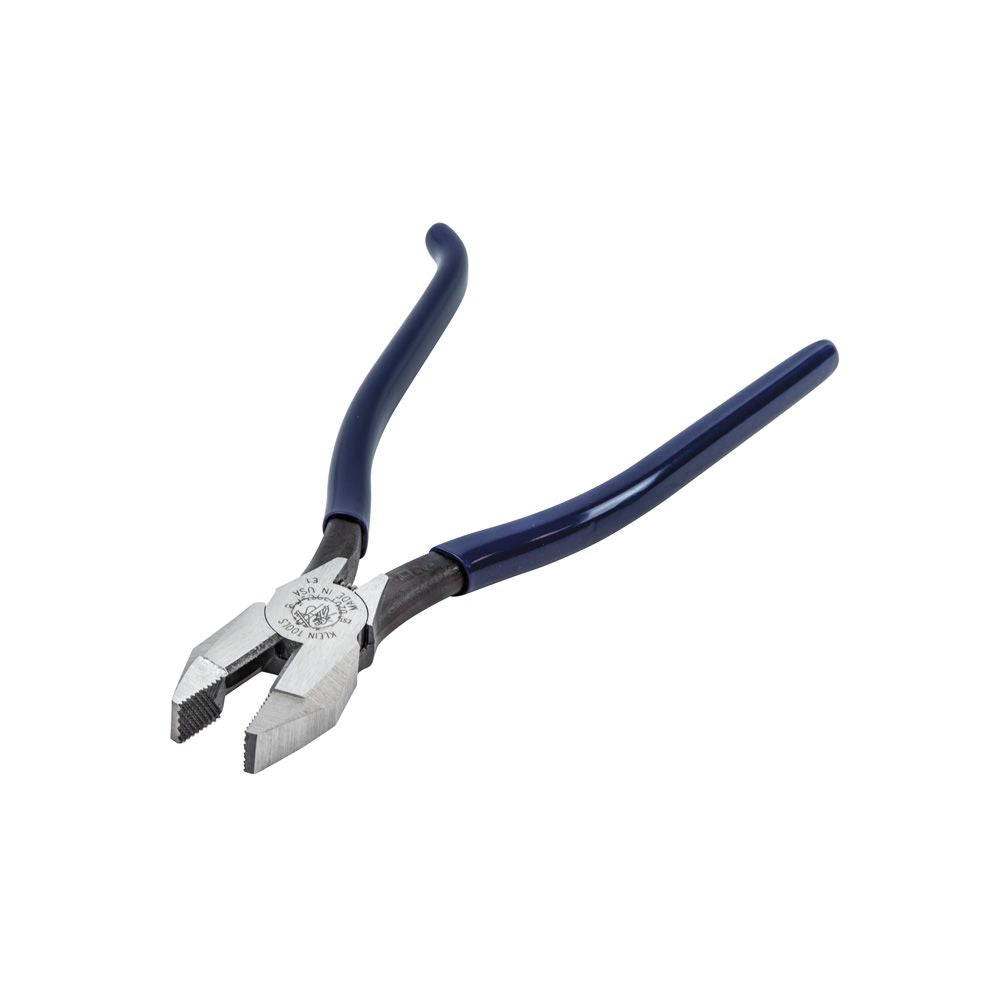Klein Tools D201-7CST | Ironworker's Pliers, 9-Inch with Spring