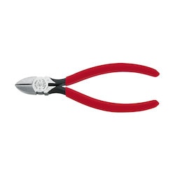Klein Tools D202-6 | Diagonal Cutting Pliers, Tapered Nose, 6-Inch