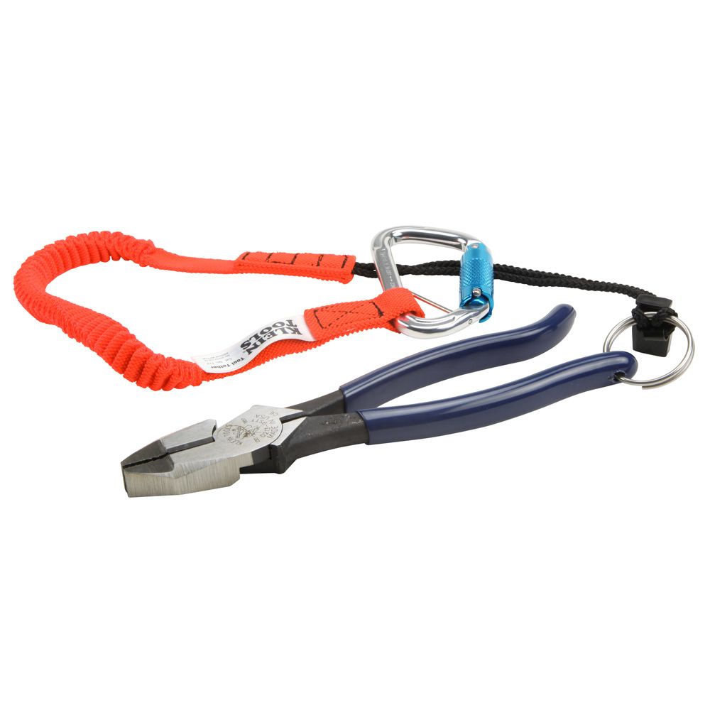 Klein Tools D213-9STT | Ironworker's Pliers with Tether Ring