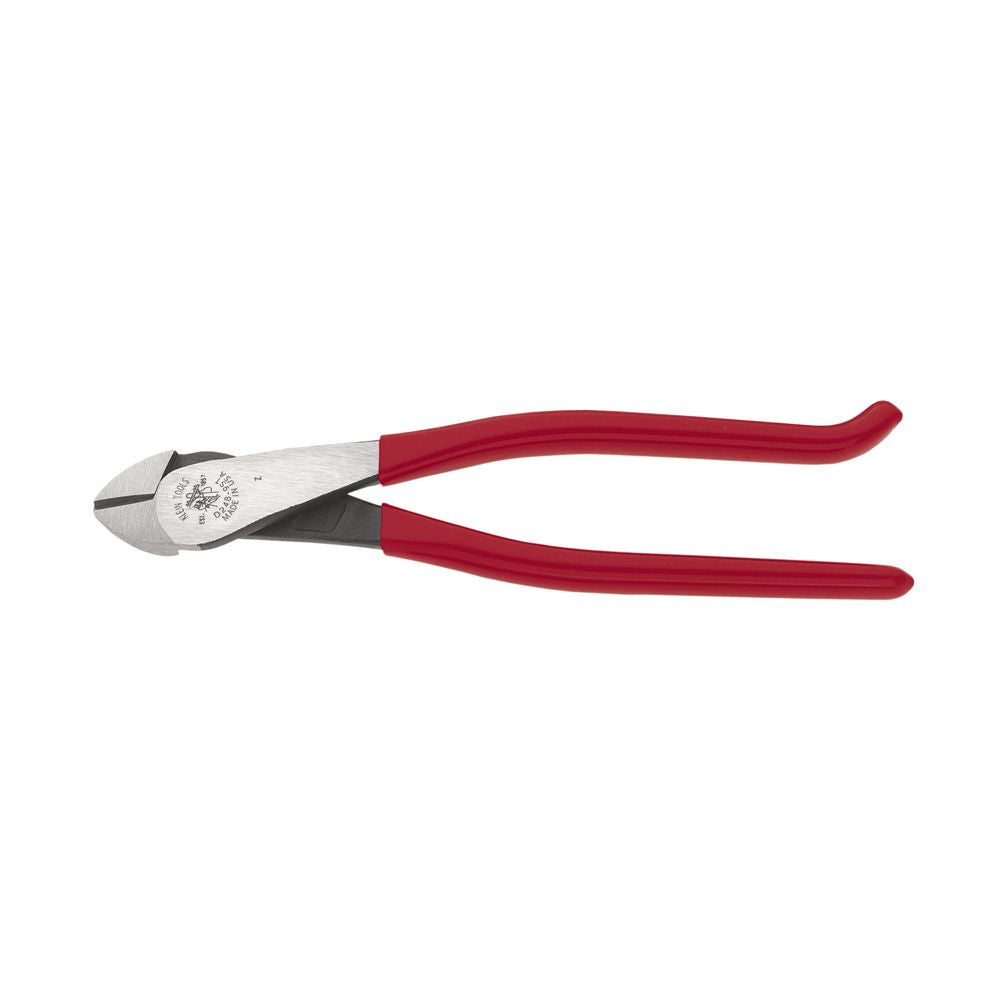 Klein Tools D248-9ST | Ironworker's Diagonal Cutting Pliers, High-Leverage, 8-Inch