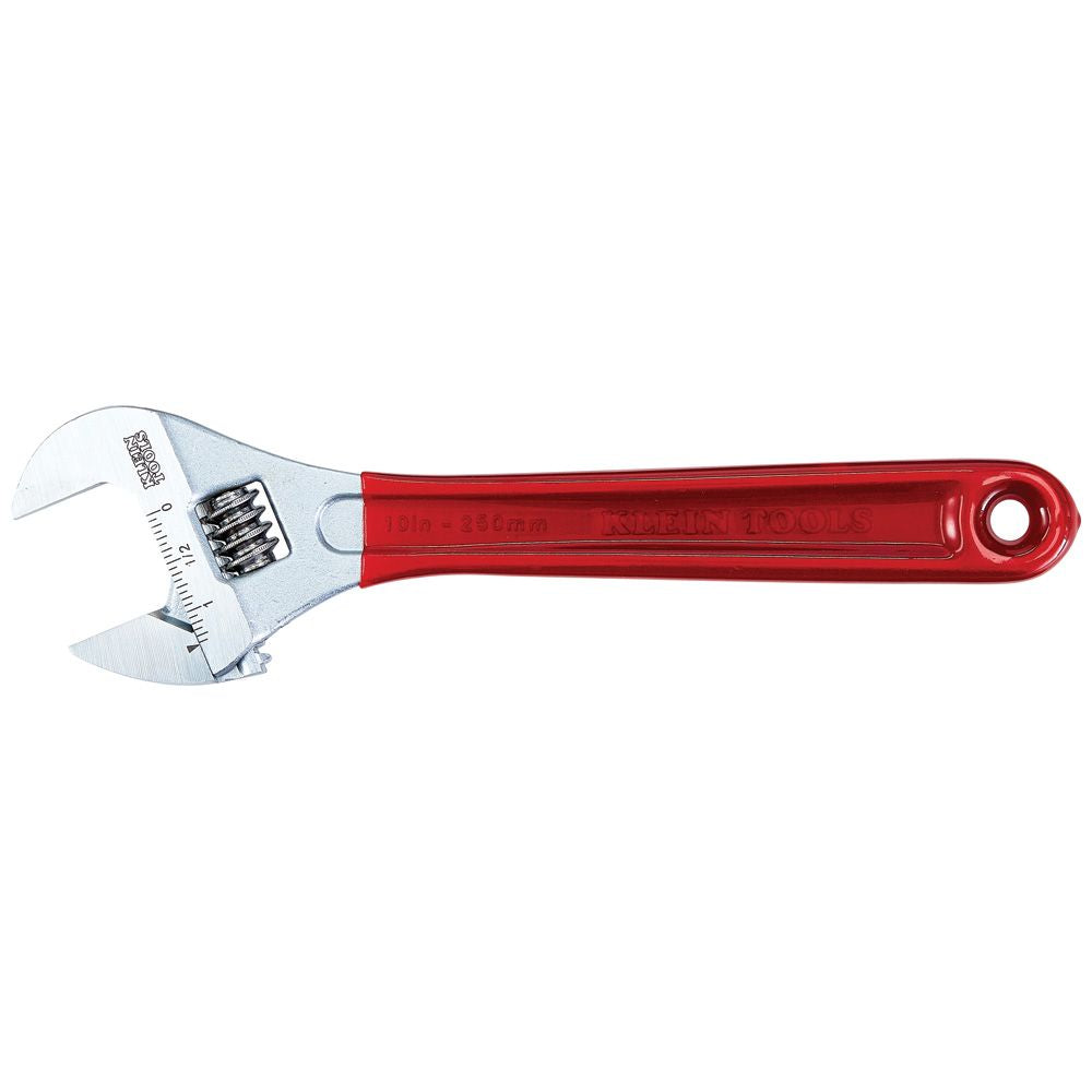 Klein Tools D507-10 | Adjustable Wrench Extra Capacity, 10-Inch
