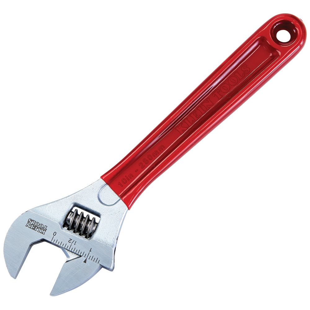 Klein Tools D507-10 | Adjustable Wrench Extra Capacity, 10-Inch