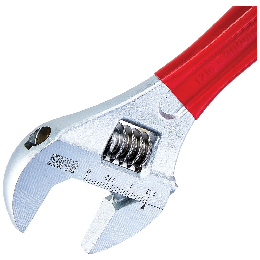 Klein Tools D507-12 | Adjustable Wrench Extra Capacity, 12-Inch