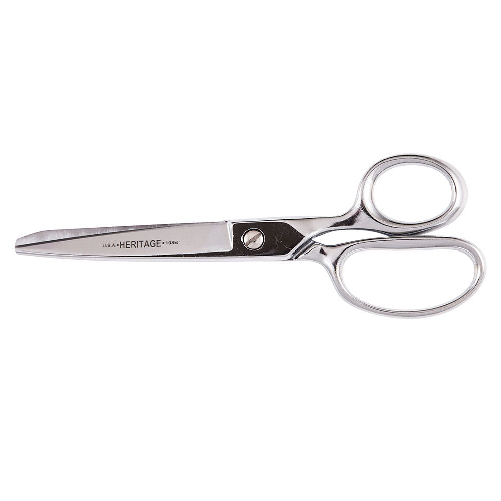 Klein Tools G108B | Straight Trimmer, Blunt Tips, 8-Inch