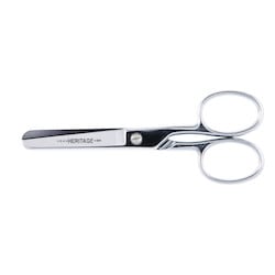 Klein Tools G46HC | Safety Scissors with Large Rings, 6-Inch
