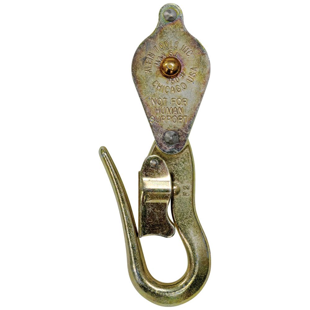 Klein Tools H1802-30 | Block and Tackle, Blocks 267/268, Anchor Hook 258