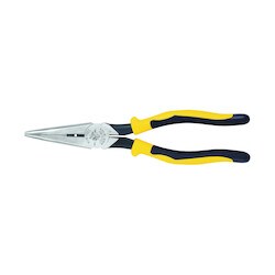 Klein Tools J203-8N | Pliers, Needle Nose Side-Cutters, Stripping, 8-Inch