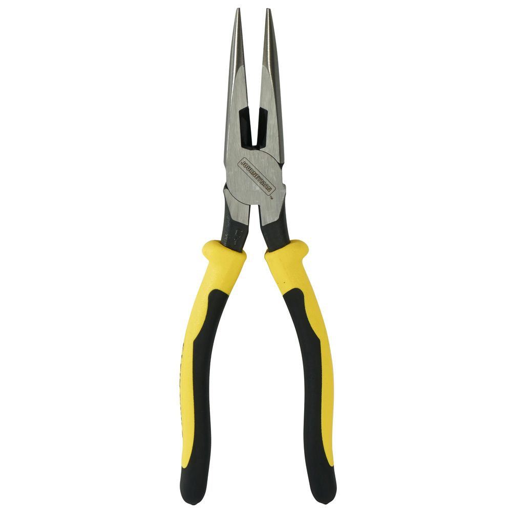 Klein Tools J203-8 | Pliers, Needle Nose Side-Cutters, 8-Inch