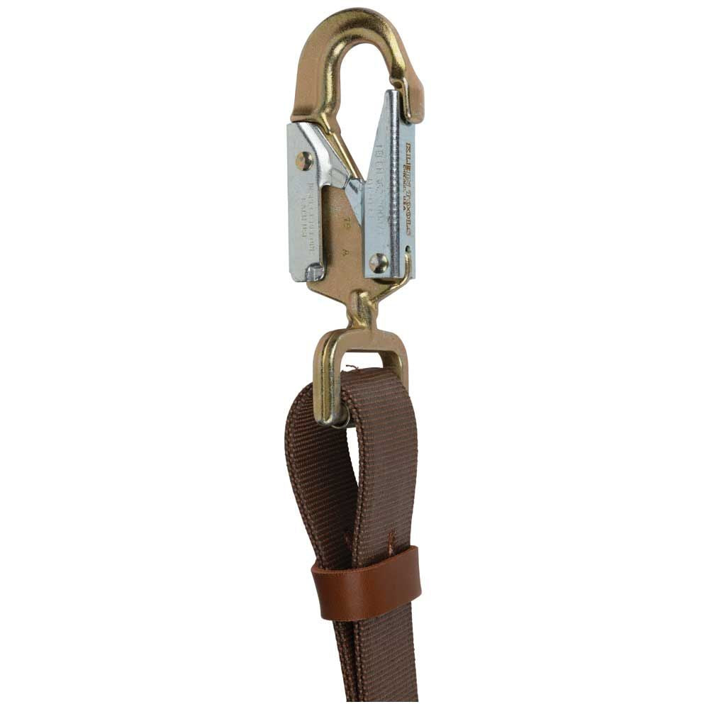 Klein Tools KG5295-6-6L | Positioning Strap, 6.5-Feet with 6-1/2-Inch Snap Hook