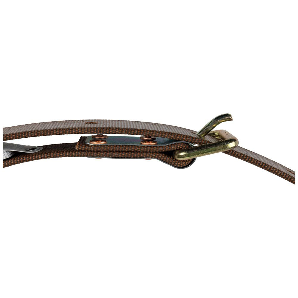 Klein Tools KG5295-6L | Positioning Strap, 6-Feet with 6-1/2-Inch Snap Hook