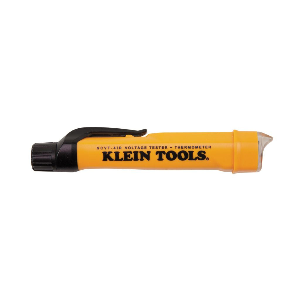 Klein Tools NCVT-4IR | Non-Contact Voltage Tester Pen, 12-1000 AC V with Infrared Thermometer