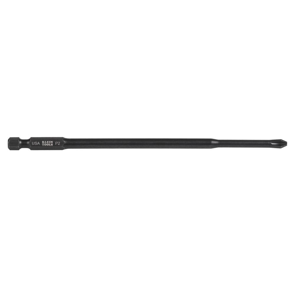 Klein Tools PH262 | 2 Phillips Tip Power Drivers, 6-Inch Bit 2-Pack
