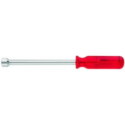 Klein Tools S166 | 1/2-Inch Nut Driver, 6-Inch Hollow Shaft