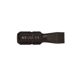 Klein Tools SL1415 | 1/4-Inch Slotted Power Drivers 1-Inch Bit 5-Pack