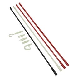 Klein Tools SRS56038 | Polymer Fish Rod Set Glow-in-The-Dark