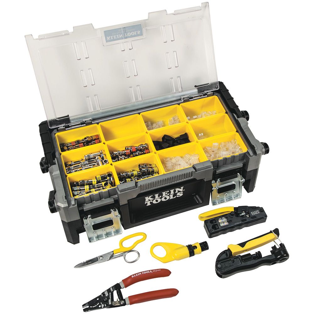 Klein Tools VDV001-833 | VDV ProTech Data & Coaxial Kit
