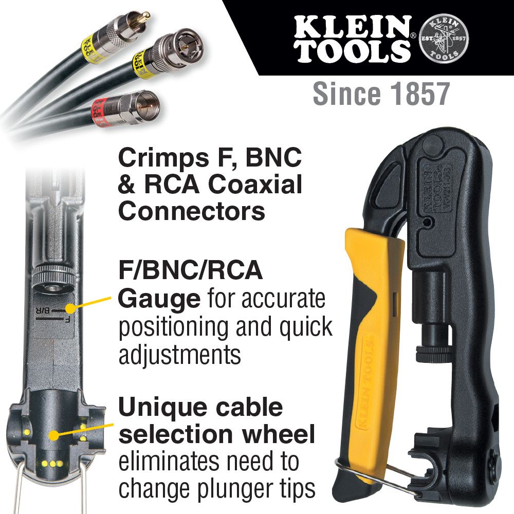 Klein Tools VDV001-833 | VDV ProTech Data & Coaxial Kit