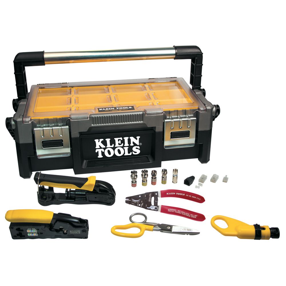 Klein Tools VDV001-833 | VDV ProTech Data & Coaxial Kit