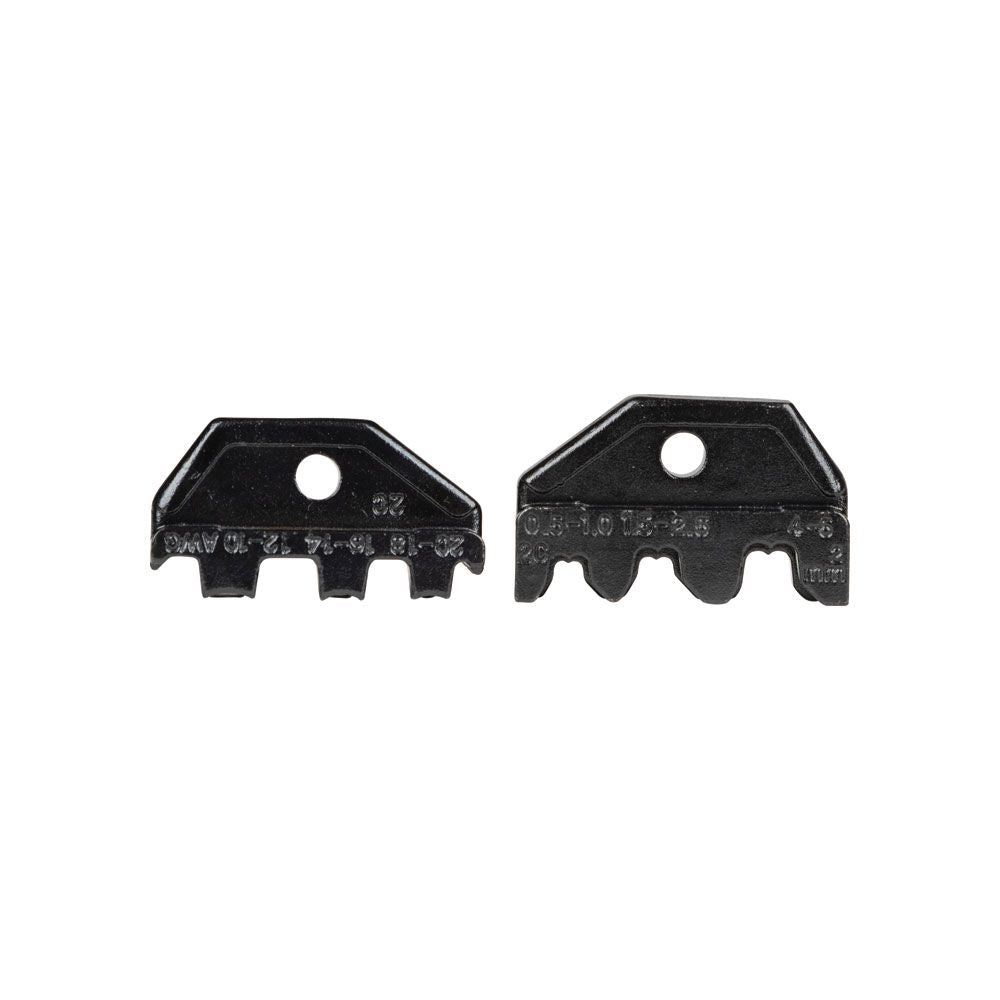 Klein Tools VDV205-036 | Crimper Die, Non-Insulated, Open Barrel, AWG 10-20