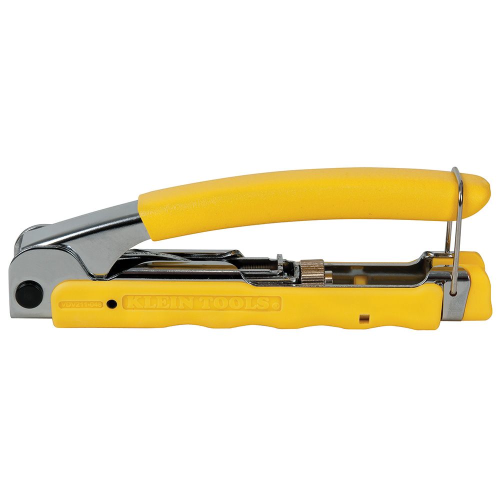 Klein Tools VDV211-048 | Compact Multi-Connector Compression Crimper