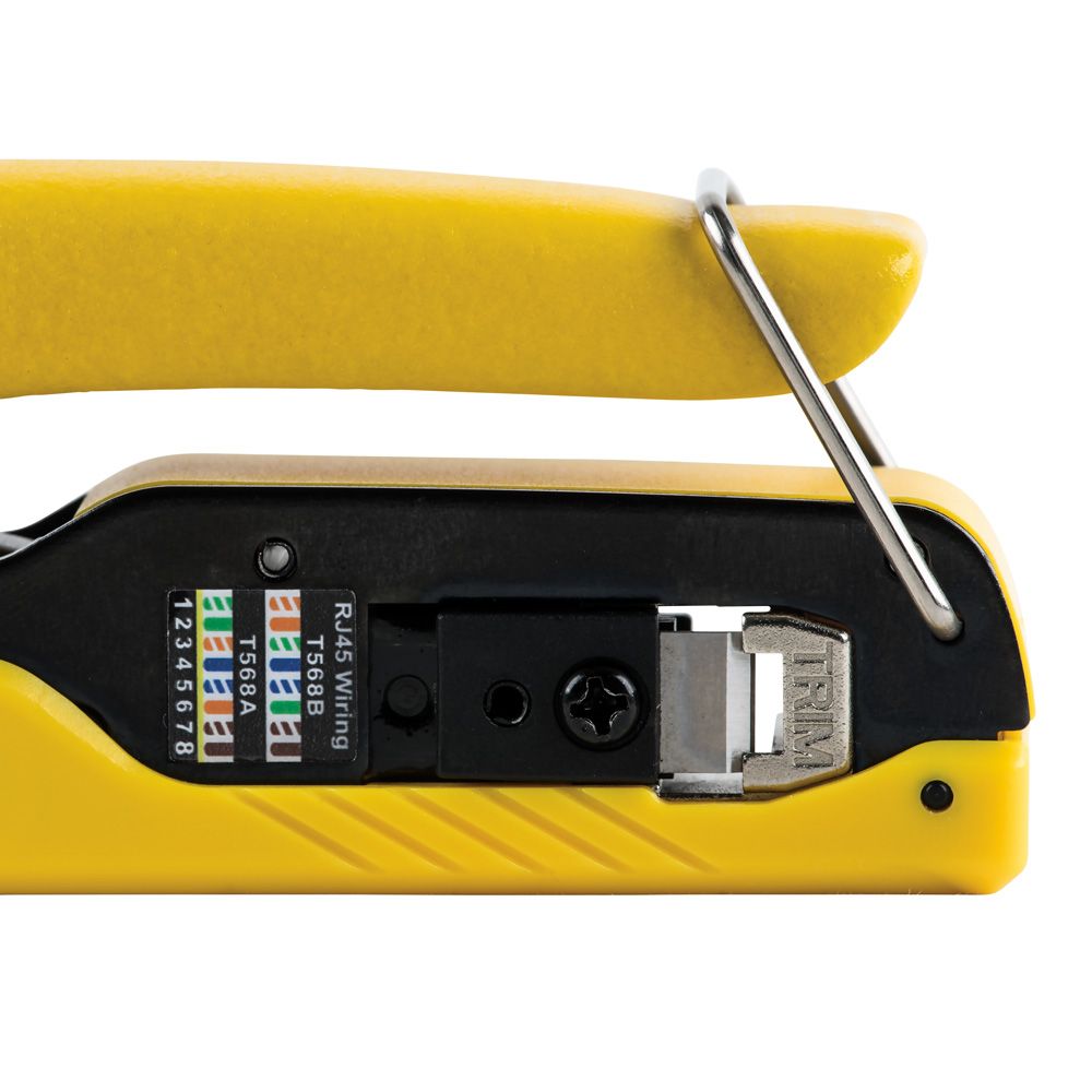 Klein Tools VDV226-005 | Data Cable Crimping Tool for Pass-Thru, Compact