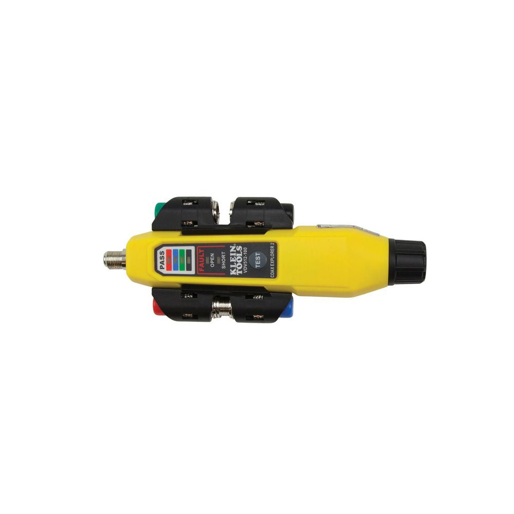 Klein Tools VDV512-101 | Cable Tester, Coax Explorer 2 Tester with Remote Kit