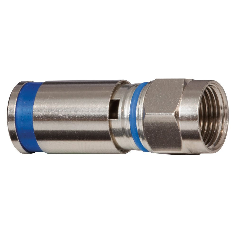 Klein Tools VDV812-623 | Weatherproof F-Compression Connectors RG6 10-Pack