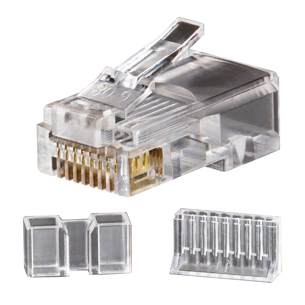 Klein Tools VDV826-603 | Modular Data Plugs RJ45 CAT6, 25-Pack