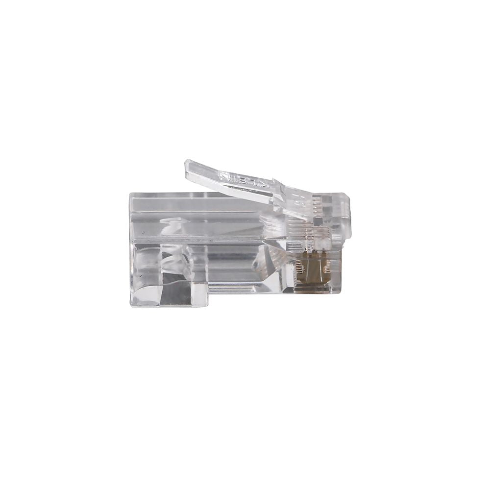 Klein Tools VDV826-729 | Pass-Thru Modular Data Plugs RJ45-CAT6, 10-Pack