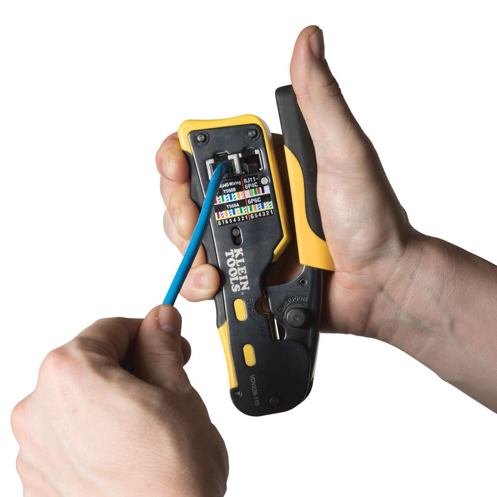 Klein Tools VDV999-076 | Replacement Blade for Ratcheting Pass-Thru Crimper