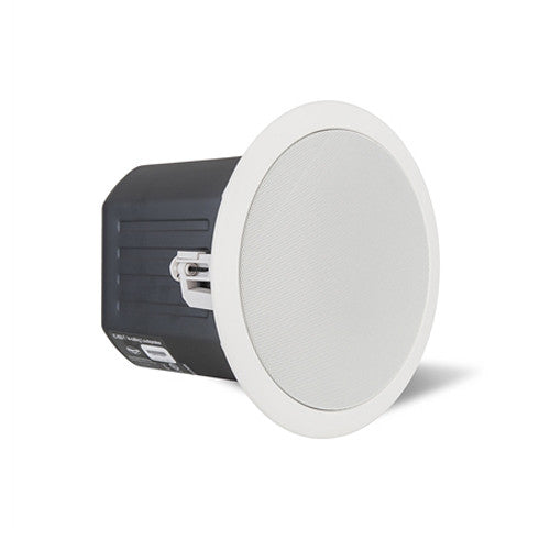 Klipsch Group Inc 1007627 | In-Ceiling Speaker, 8 in., Commercial, 70 V, 320 W, White